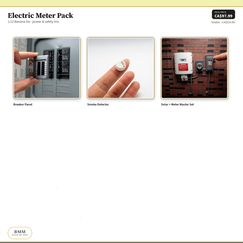 Electric Meter Pack what’s in the box