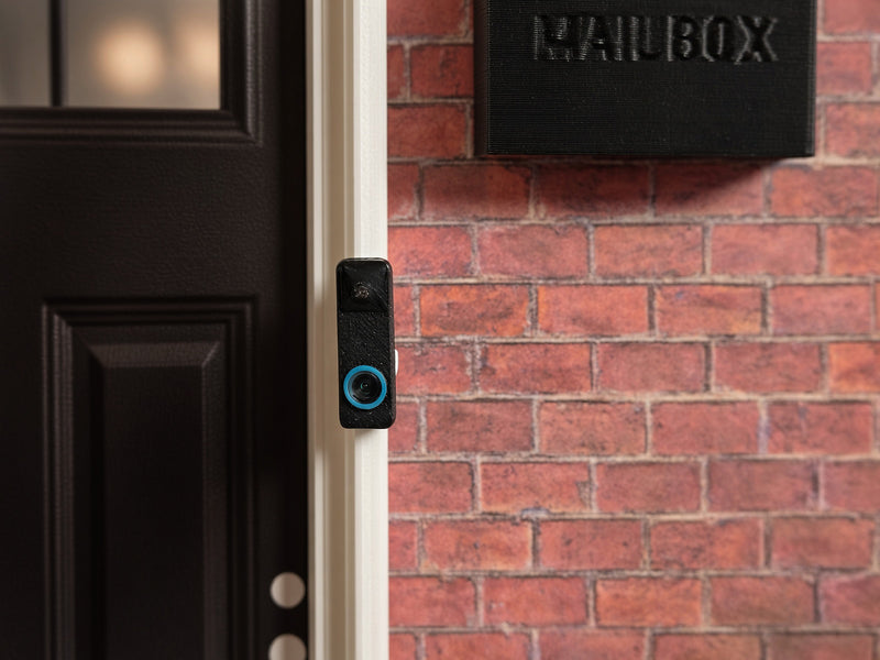 1:12 Smart Doorbell, Handcrafted Dollhouse Miniature Security Camera Prop (Physical Product)