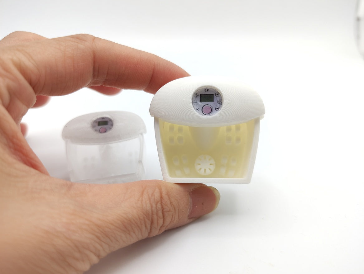 1:12 Dollhouse Miniature Footbath Massager Box , Dollhouse Spa (Physical Product)
