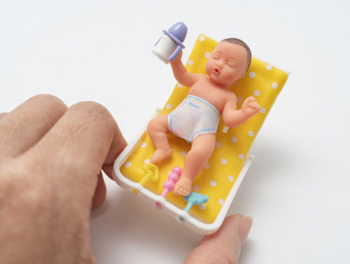 1:12 Miniature water Sippy Cup | baby series for dollhouse essentials, fit in baby mouth (Physical Product)