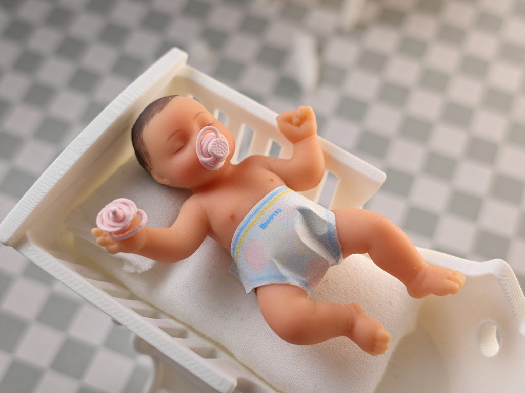 1:12 Scale Miniature Baby Pacifiers Set, Tiny Binkies Dummy Soother Prop, New Baby Accessory