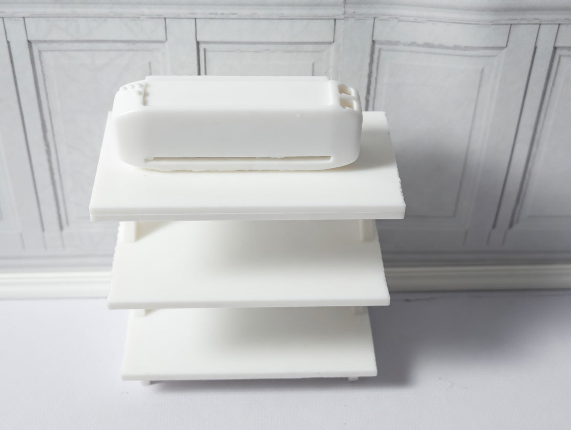 1:12 Scale Miniature Cutting Machine, Cricut Style Craft Room Accessory, Dollhouse Miniature Supplies