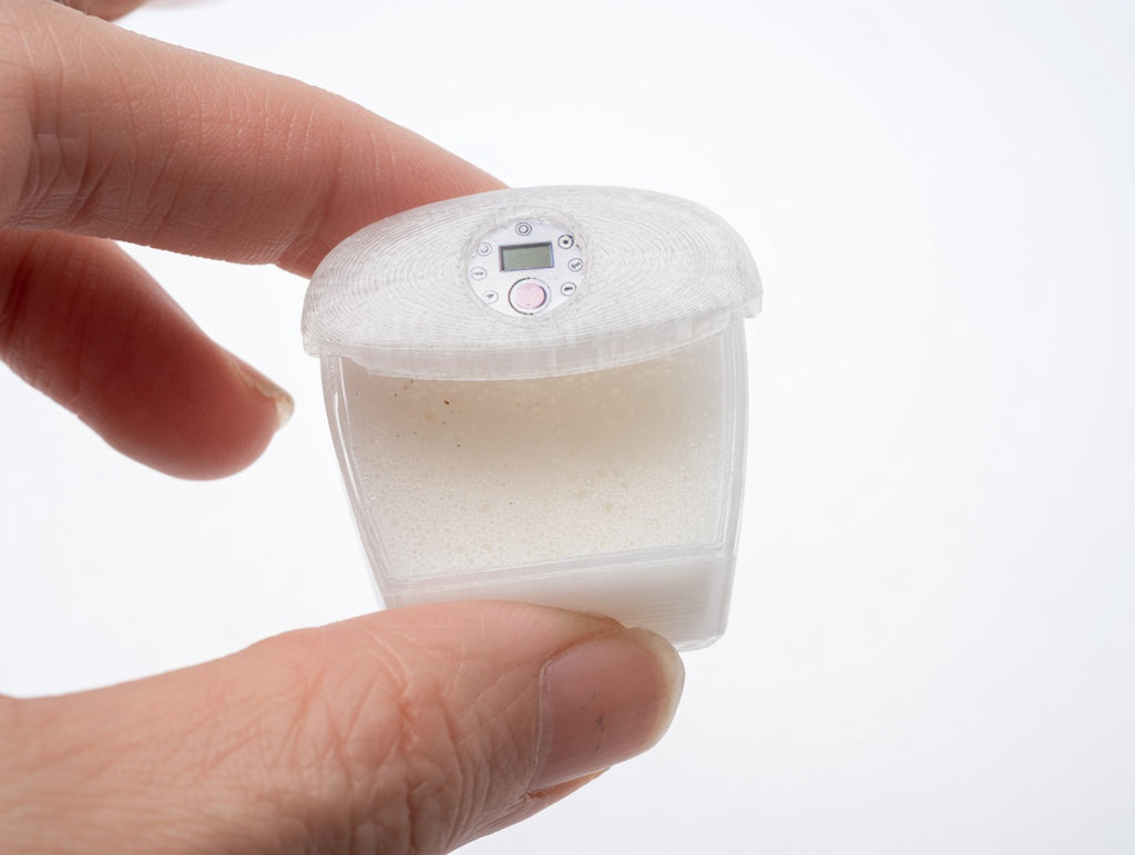 1:12 Dollhouse Miniature Footbath Massager Box , Dollhouse Spa (Physical Product)