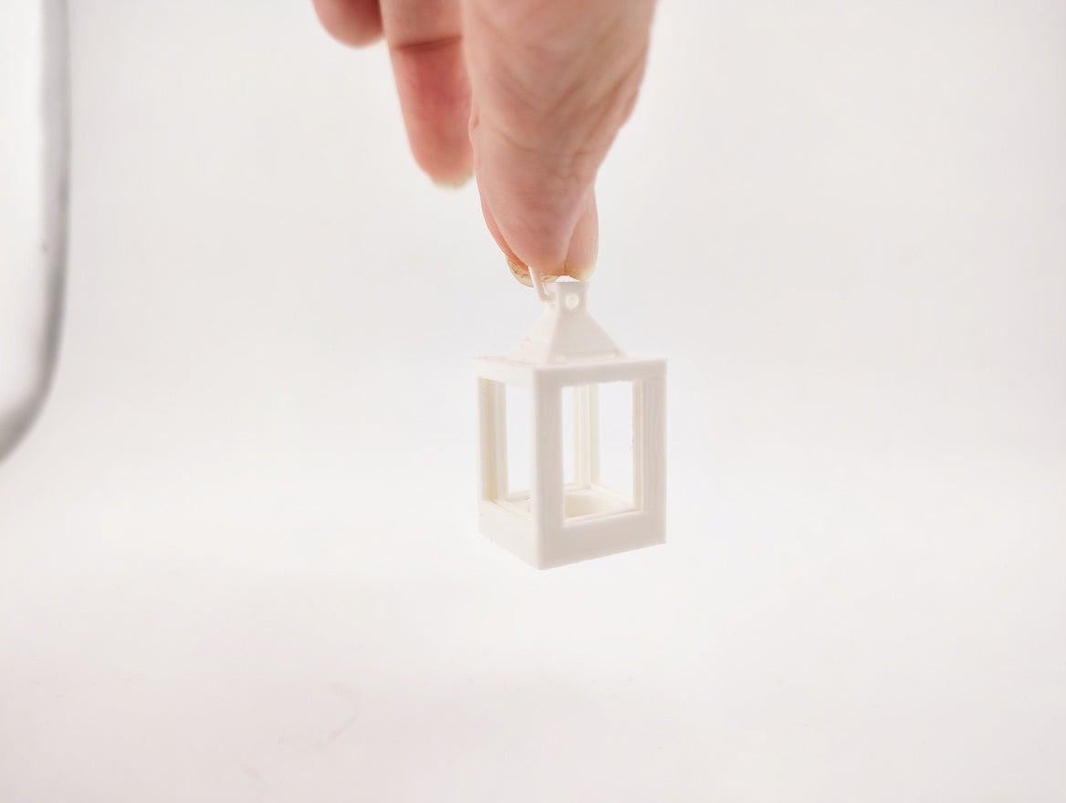 1:12 lantern that compatible with 4mm light 3d print STL file miniature