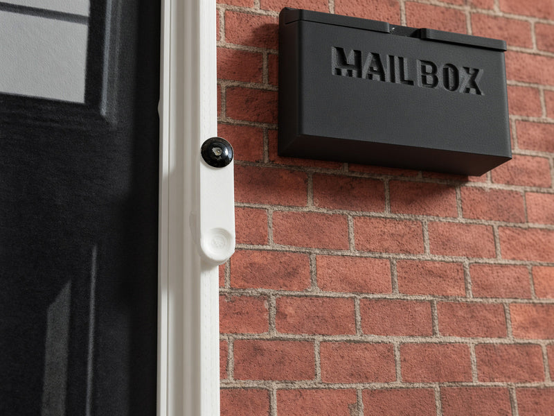1:12 Smart Doorbell, Handcrafted Dollhouse Miniature Security Camera Prop (Physical Product)