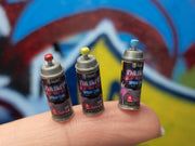 Vibrant 3-Piece Variety Pack: Includes three separate spray bottles in eye-catching red, blue, and yellow to easily brighten up your miniature displays.