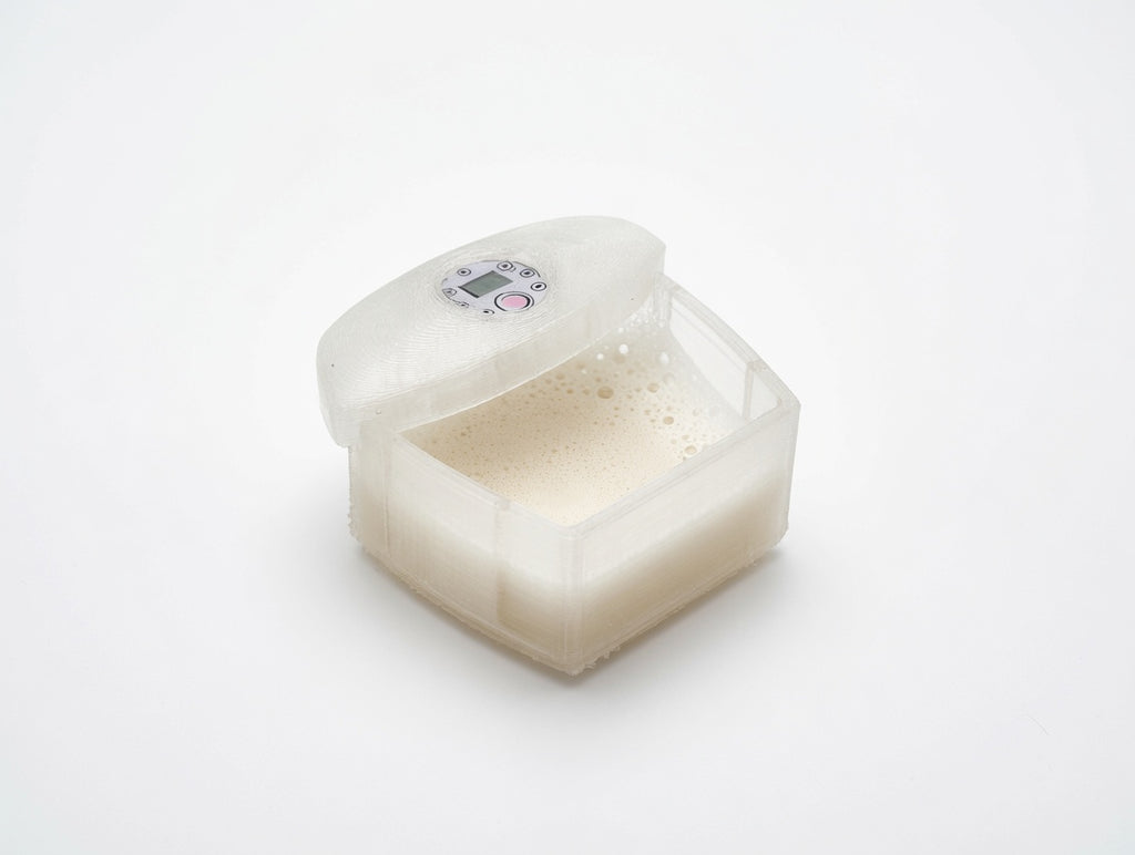 1:12 Dollhouse Miniature Footbath Massager Box , Dollhouse Spa (Physical Product)