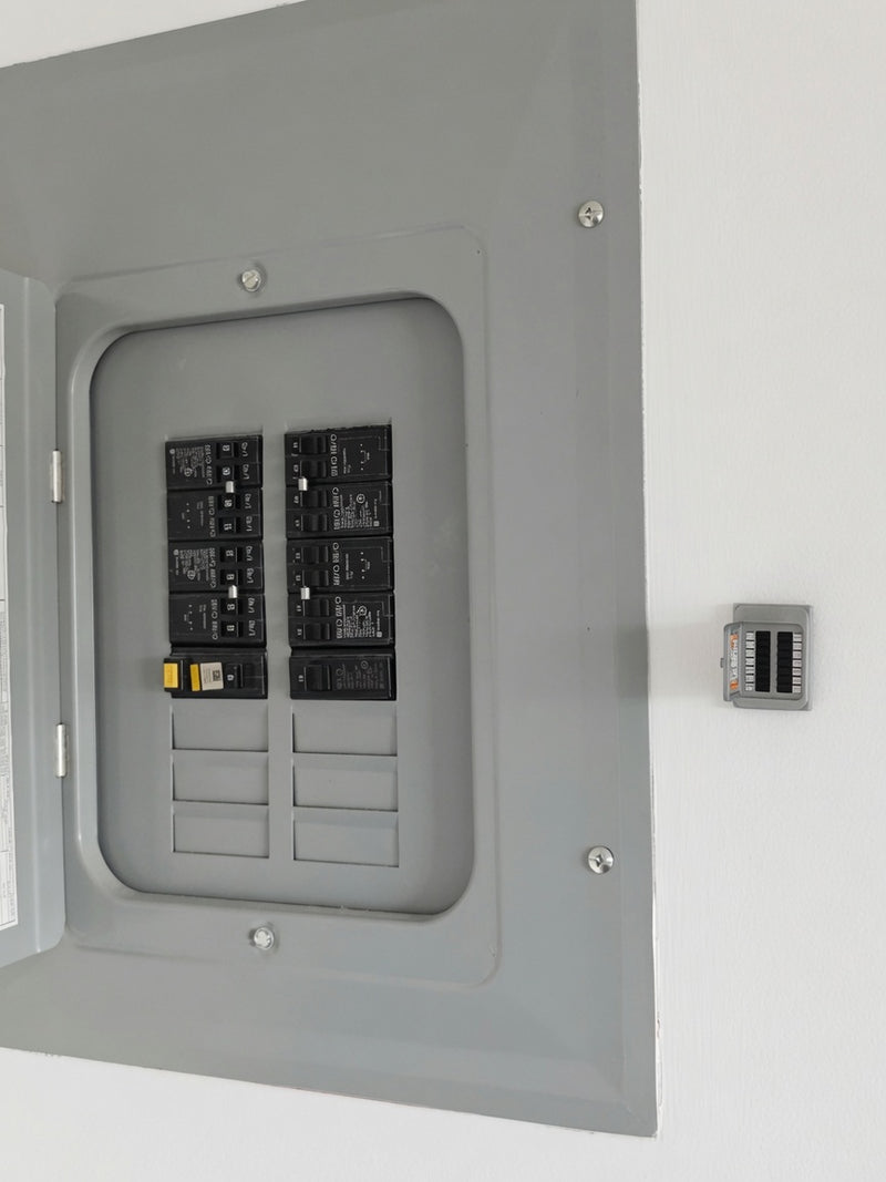 1:12 Scale Modern Electrical Breaker Panel, Miniature Utility Room Accessory (Physical Product)