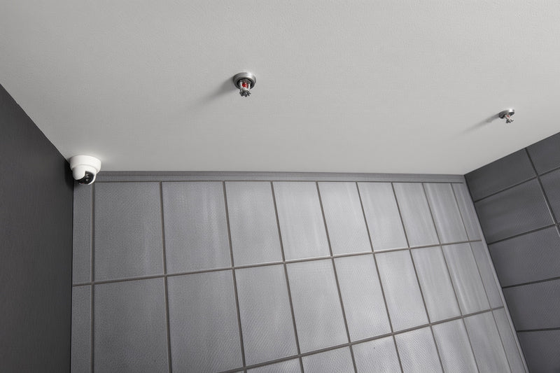 1:12 Scale Miniature Fire Sprinkler Head, Tiny Ceiling Mount Safety Fixture, Dollhouse Office Shop Apartment Hotel(Physical Product)