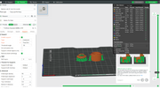 "A 3D-printable STL file of a 1:12 scale miniature Instant Pot, featuring detailed buttons and a lid for a realistic dollhouse kitchen appliance

