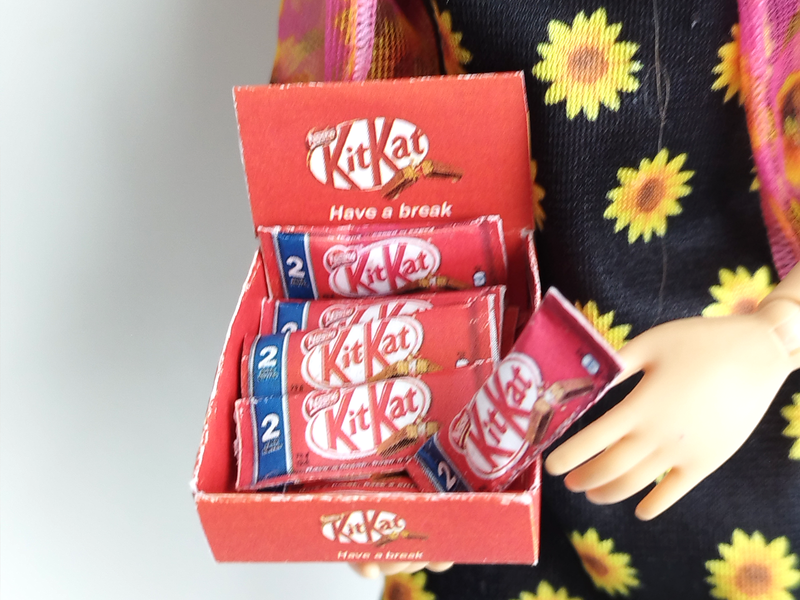 Printable Mini KitKat Chocolate Bar (Digital Download)