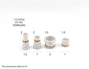 Bring life to your miniature scenes with this STL 3D < 1:12 Resin Plant Pots and Modern vases, Sleek Nordic Design>!
Discover stylish resin plant pots and modern vases featuring sleek Nordic design. Elevate your home decor with minimalist elegance and timeless Scandinavian charm
It is 1:12 size . Perfect for enrich your dollhouse or dioramas. Download, print, and customize to your heart's content!
