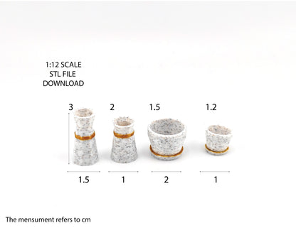 Bring life to your miniature scenes with this STL 3D < 1:12 Resin Plant Pots and Modern vases, Sleek Nordic Design>!
Discover stylish resin plant pots and modern vases featuring sleek Nordic design. Elevate your home decor with minimalist elegance and timeless Scandinavian charm
It is 1:12 size . Perfect for enrich your dollhouse or dioramas. Download, print, and customize to your heart's content!

