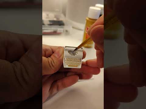 1:12 Vintage Typewriter STL File — Miniature Office Equipment with Printable Paper for Dollhouse Diorama (3D Print Download)