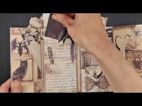 Wizard magical enhancement Folio Kit, Magician idea, Demon barrier, Halloween style journal pocket