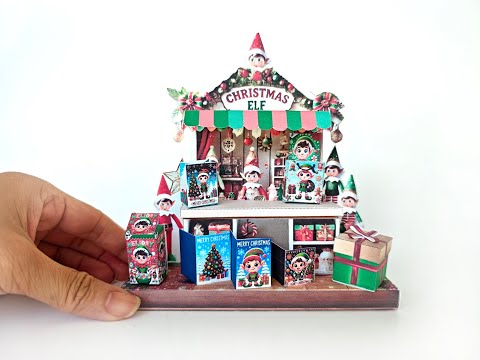 x'mas stand DIY miniature kit- Christmas present