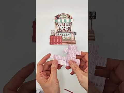 Celebrate Easter with this charming paper craft stand!
This Easter Fun Special Miniature Kit is perfect for DIY lovers — featuring adorable seasonal details, it's a delightful addition to your spring decor or a thoughtful handmade gift.