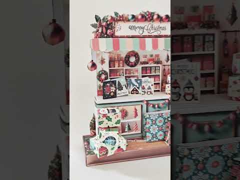 Christmas stand, presents, cards, bags, DIY present for friends, holiday card, gift idea,