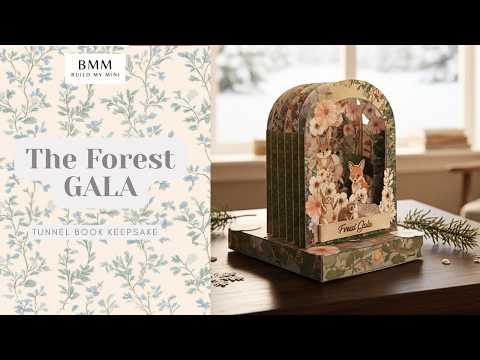 Perfect for cat lovers and crafters alike, this multi-layered paper project tells a silent, beautiful story of kittens at play in a vintage parlor. Whether you’re looking for a unique children’s book alternative or a meditative DIY project, this 3D "story in a box" brings charm to any shelf.