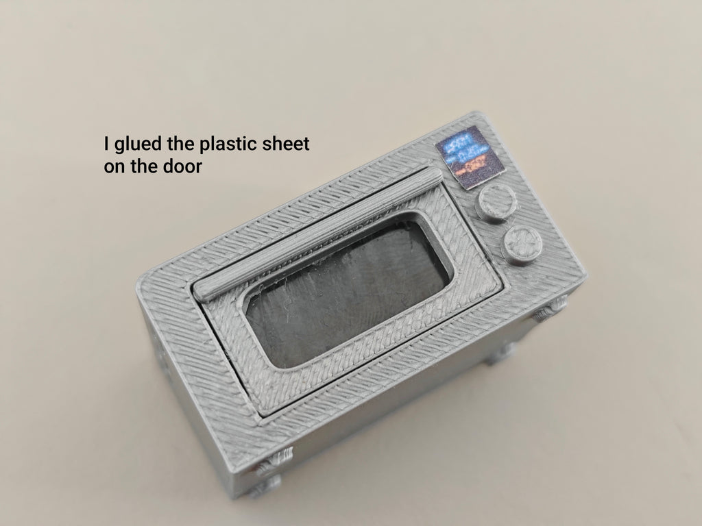 3D printing STL - 1:12 Toaster oven plus box and Manuel, mini cookware, mini pot, kitchen, applicants, cooking scene