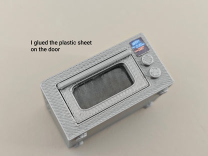 3D printing STL - 1:12 Toaster oven plus box and Manuel, mini cookware, mini pot, kitchen, applicants, cooking scene