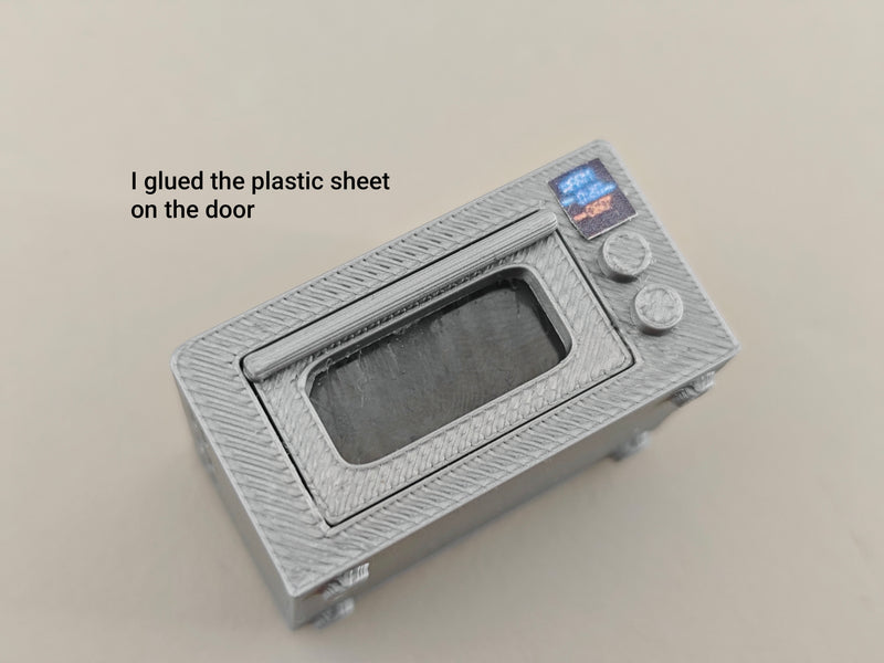 1:12 Scale Toaster Oven 3D Printing STL File with Box (Digital Download)