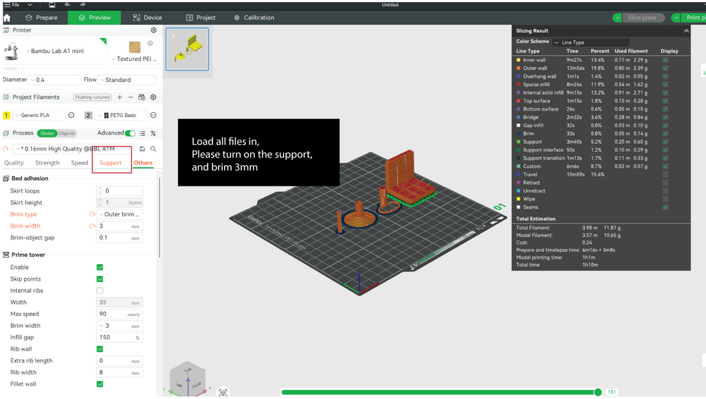 1:12 Height Bar Stood , packaging box , mini kitchen island, living room, furniture, chair, 3D STL ,dioramas