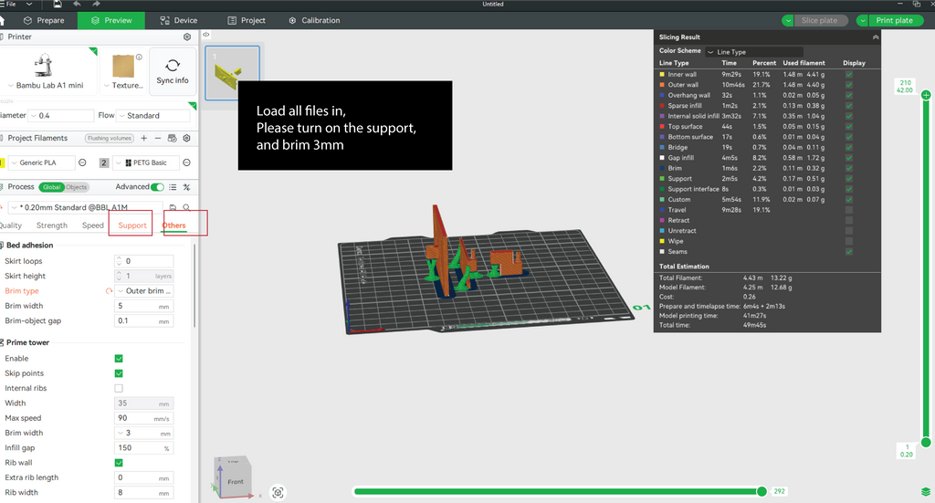 1:12 moveable TV display and switch wall mount 3D print STL File for dollhouse prints are included, office appliance